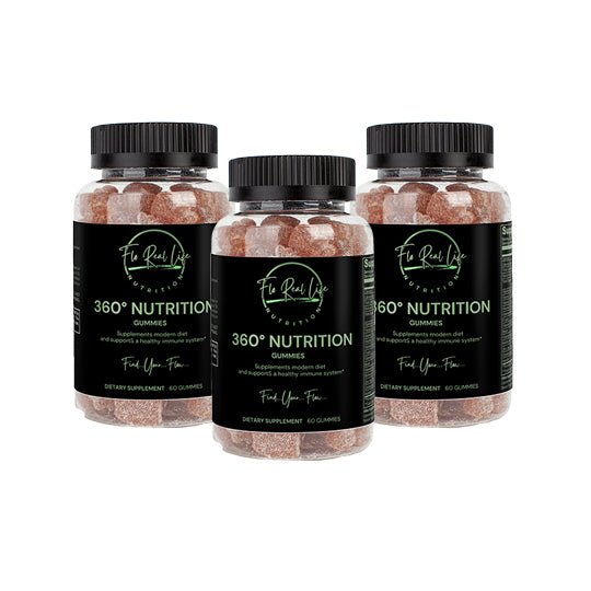 360° Nutrition - Complete Wellness Gummies (Adult) - Flo Real Life Nutrition