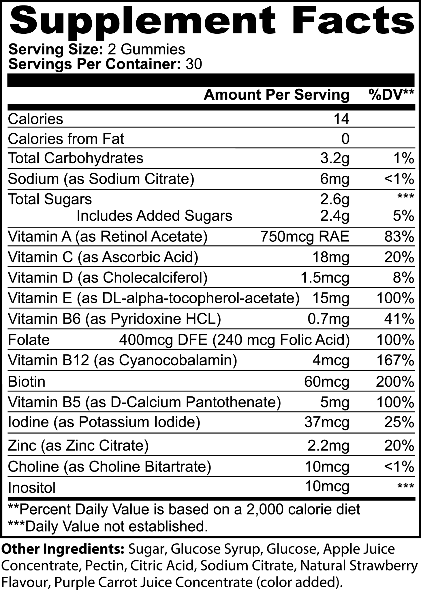 360° Nutrition - Complete Wellness Gummies (Adult) - Flo Real Life Nutrition