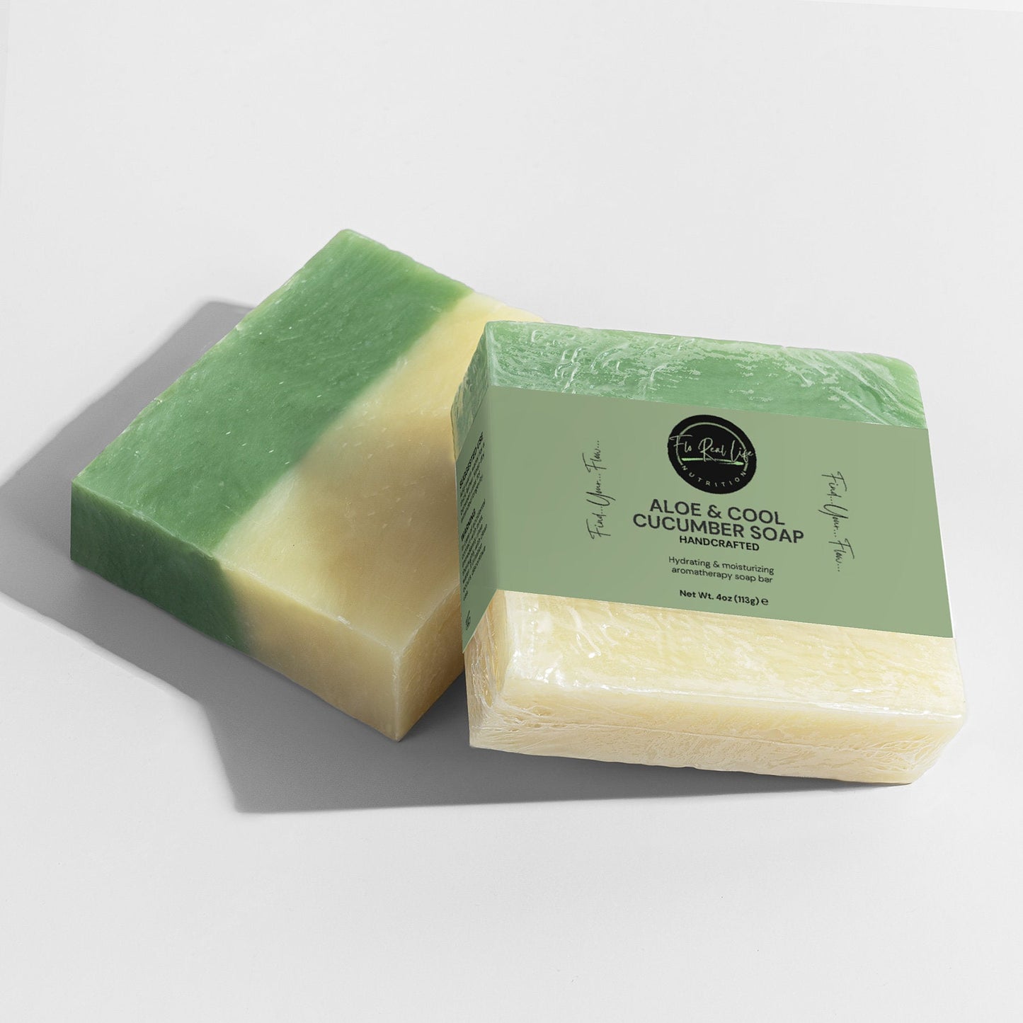 Aloe & Cool Cucumber Soap - Flo Real Life Nutrition