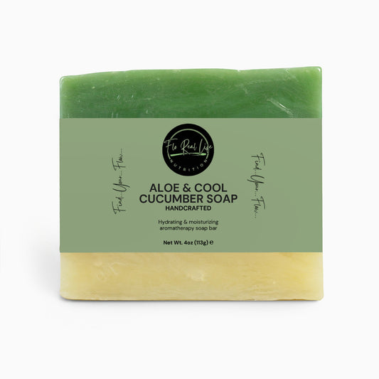 Aloe & Cool Cucumber Soap - Flo Real Life Nutrition