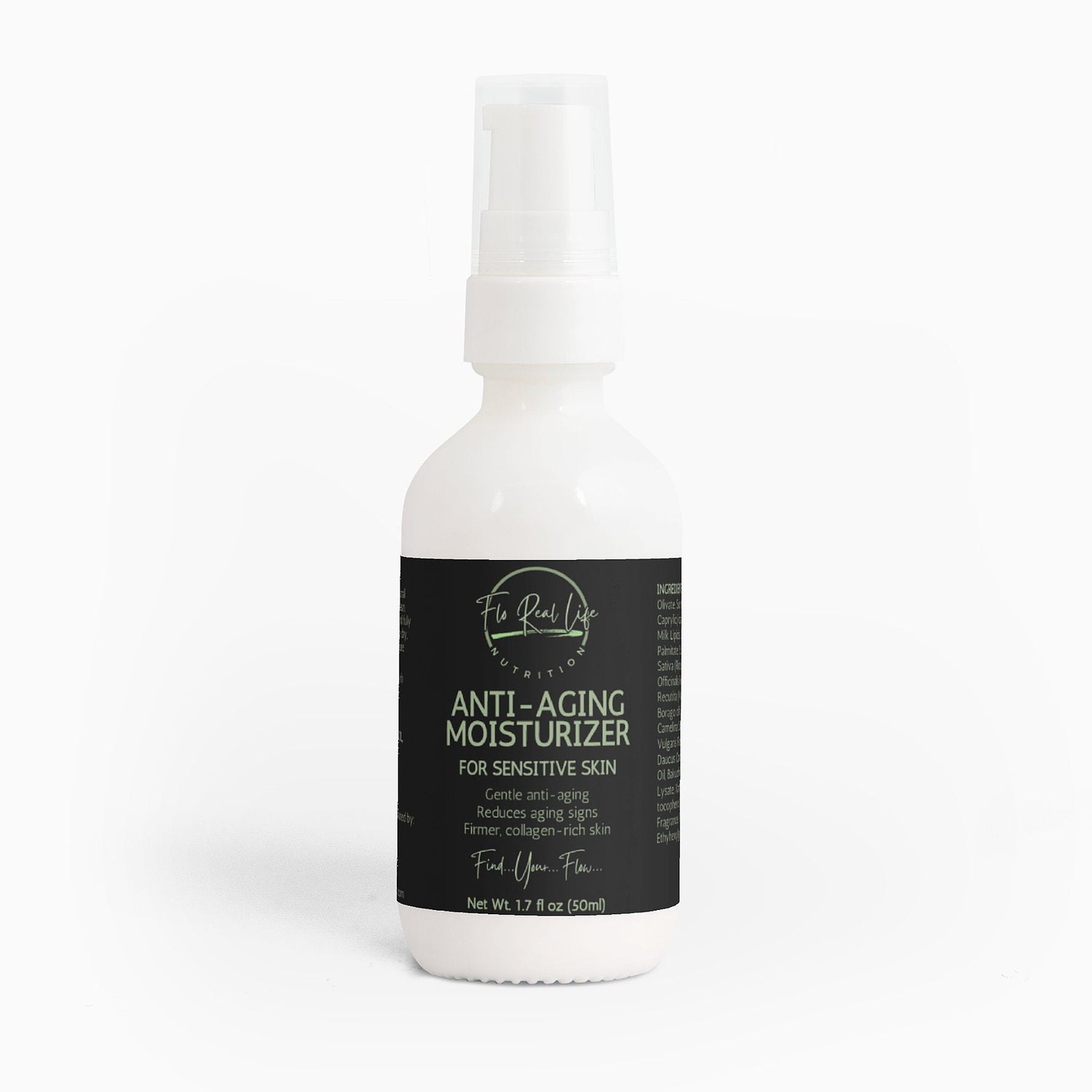 Anti Aging Moisturizer for Sensitive Skin - Flo Real Life Nutrition