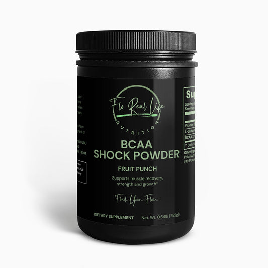 BCAA Shock Powder (Fruit Punch) - Flo Real Life Nutrition