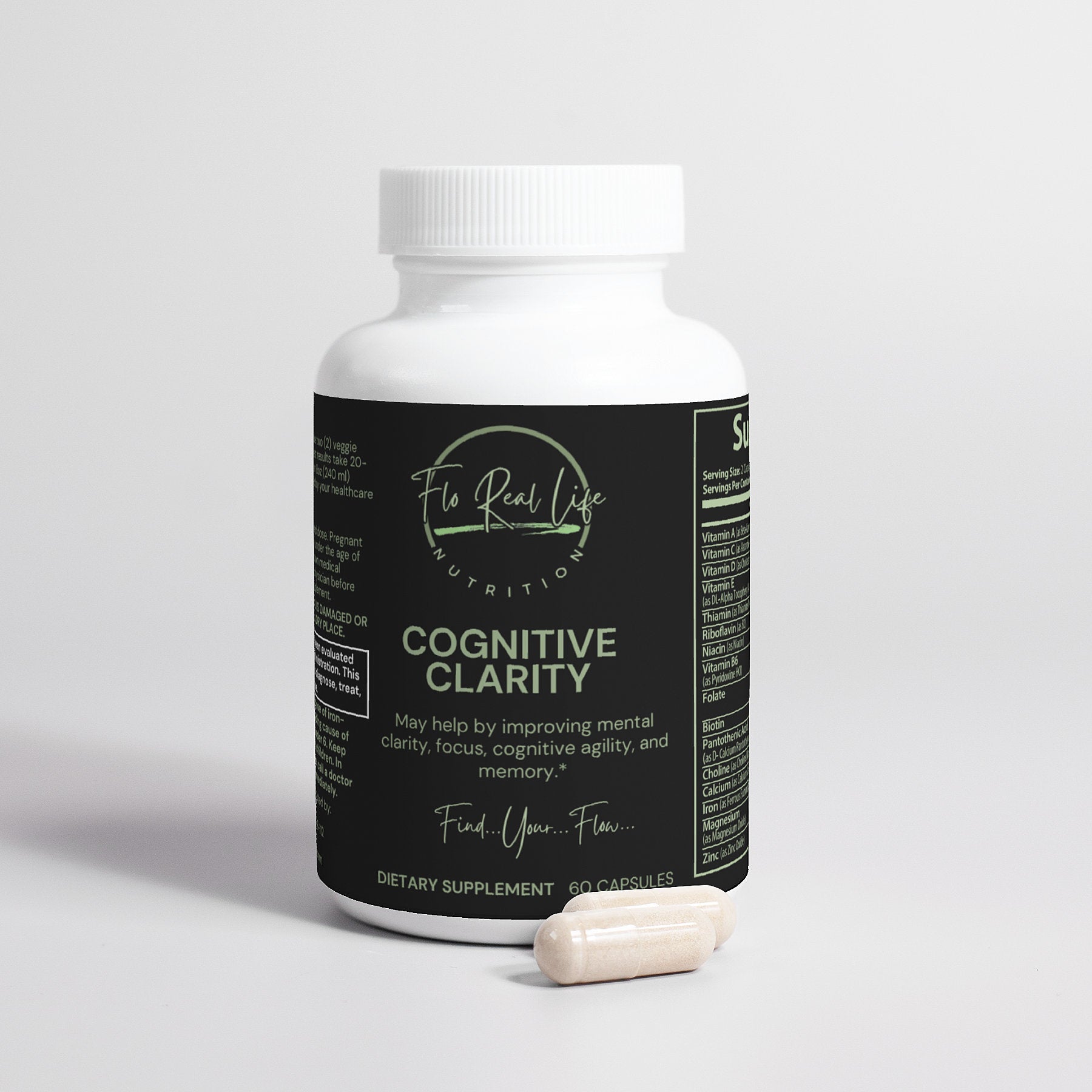 Cognitive Clarity - Mind and Focus Formula - Flo Real Life Nutrition