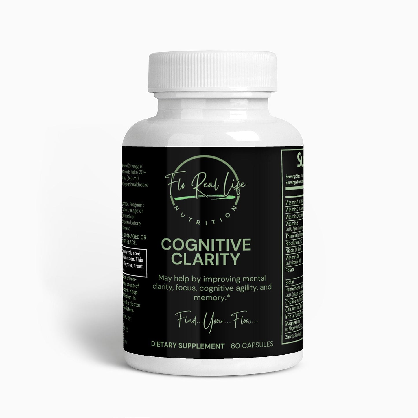 Cognitive Clarity - Mind and Focus Formula - Flo Real Life Nutrition