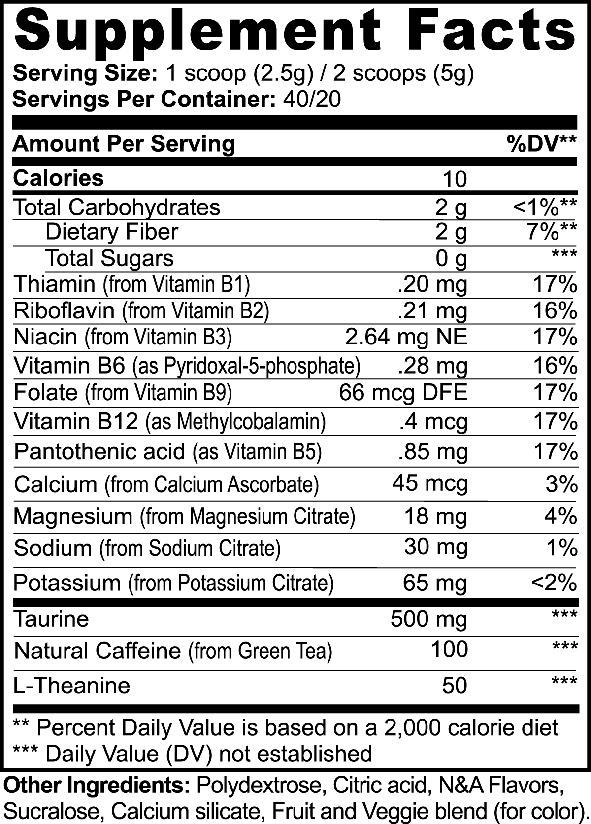 Flow State Energy (Fruit Punch) - Flo Real Life Nutrition