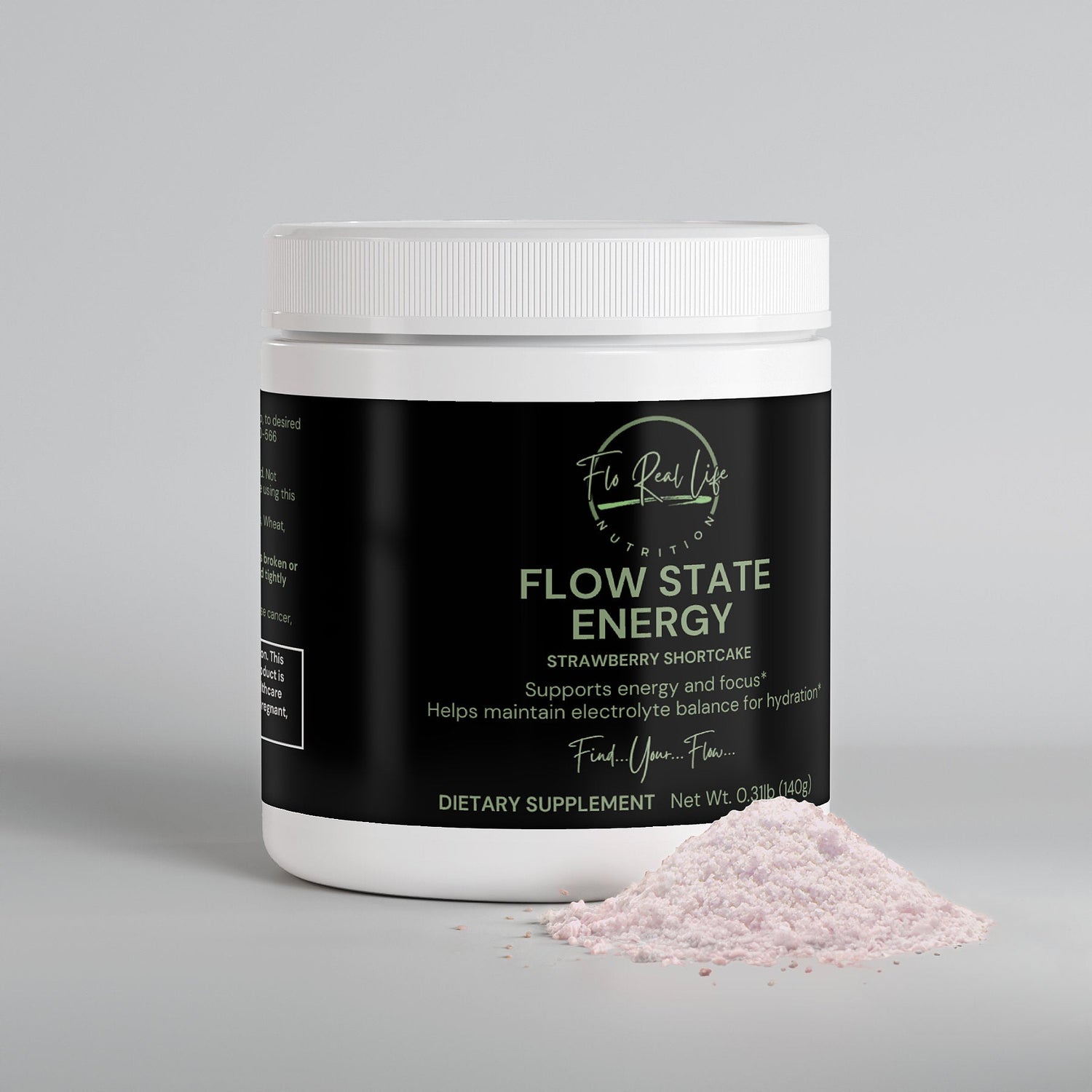 Flow State Energy (Strawberry Shortcake) - Flo Real Life Nutrition