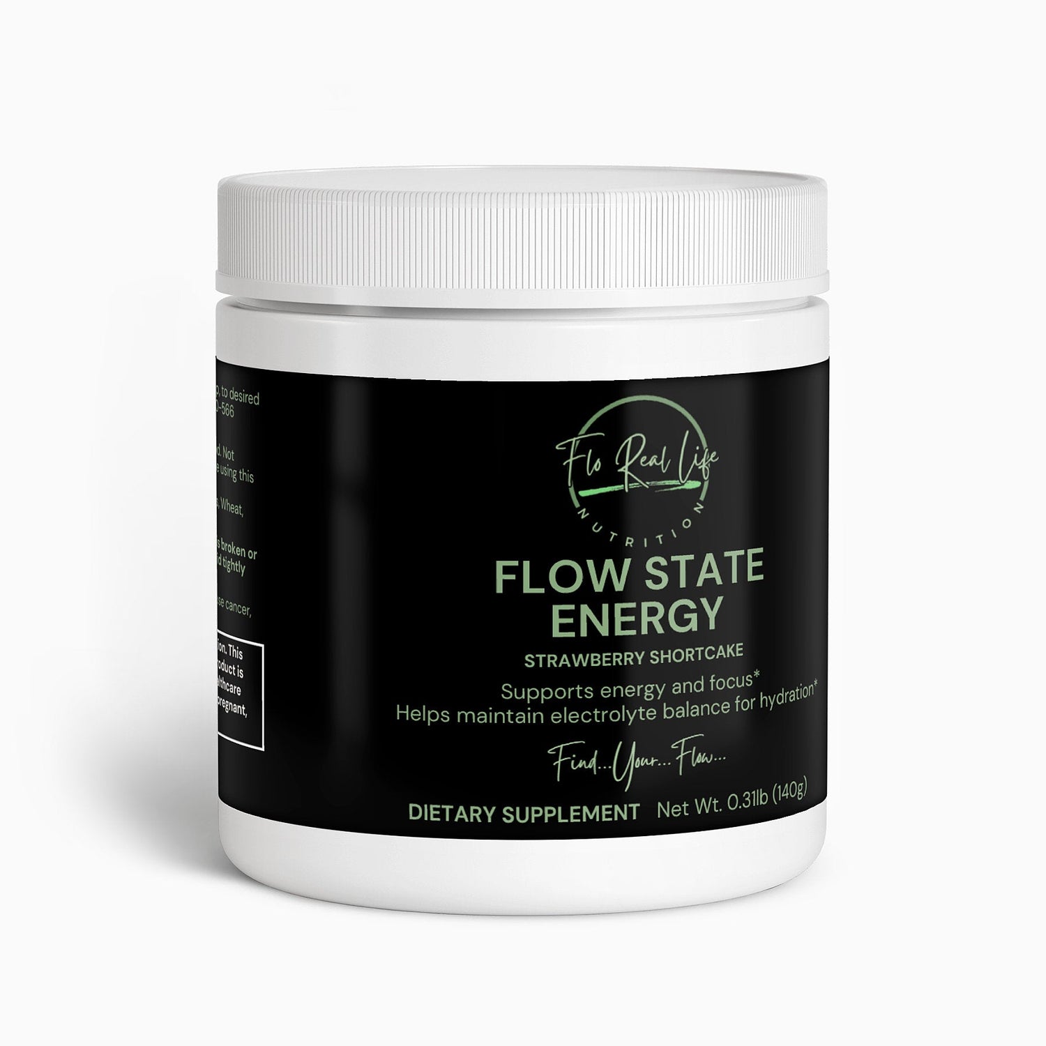 Flow State Energy (Strawberry Shortcake) - Flo Real Life Nutrition