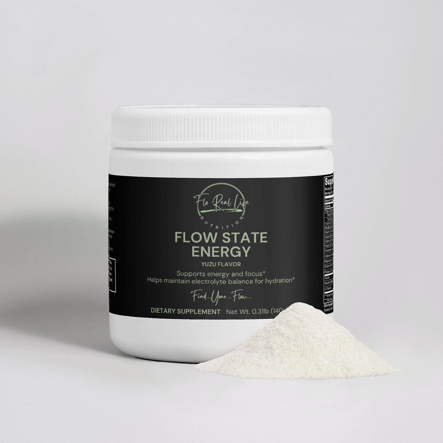 Flow State Energy (Yuzu Flavor) - Flo Real Life Nutrition