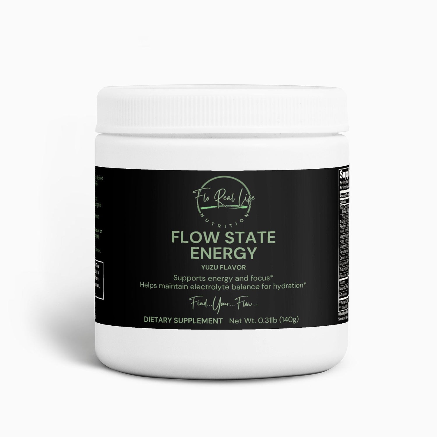 Flow State Energy (Yuzu Flavor) - Flo Real Life Nutrition