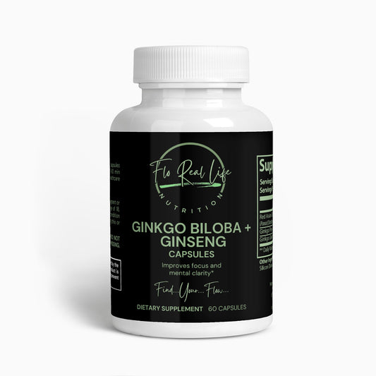 Ginkgo Biloba + Ginseng - Flo Real Life Nutrition