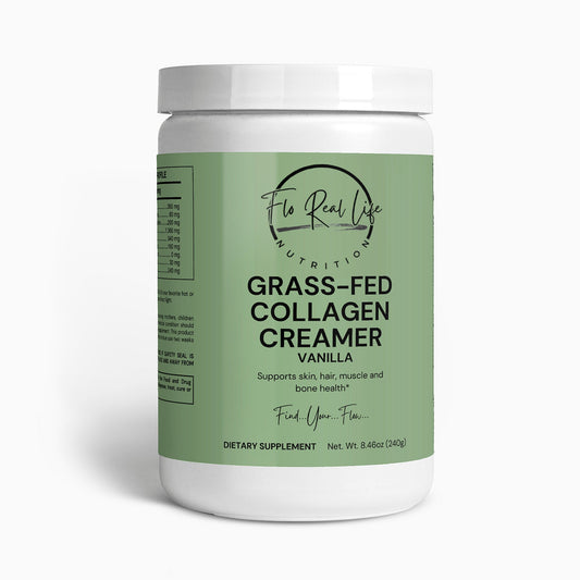 Grass - Fed Collagen Creamer (Vanilla) - Flo Real Life Nutrition