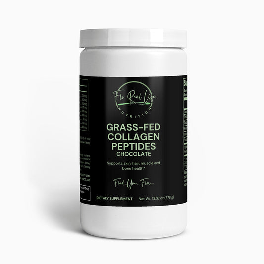 Grass - Fed Collagen Peptides Powder (Chocolate) - Flo Real Life Nutrition