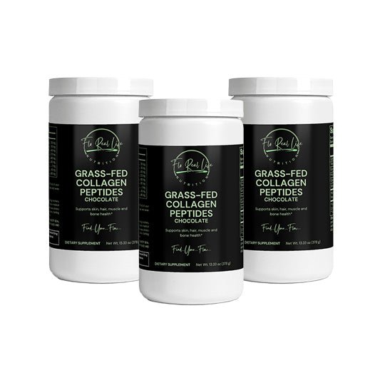 Grass - Fed Collagen Peptides Powder (Chocolate) - Flo Real Life Nutrition