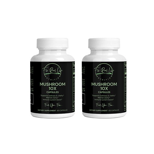 Mushroom Complex 10 X - Flo Real Life Nutrition