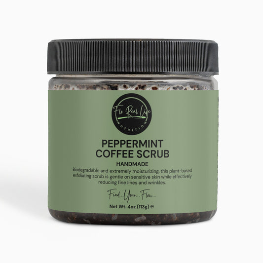 Peppermint Coffee Scrub - Flo Real Life Nutrition