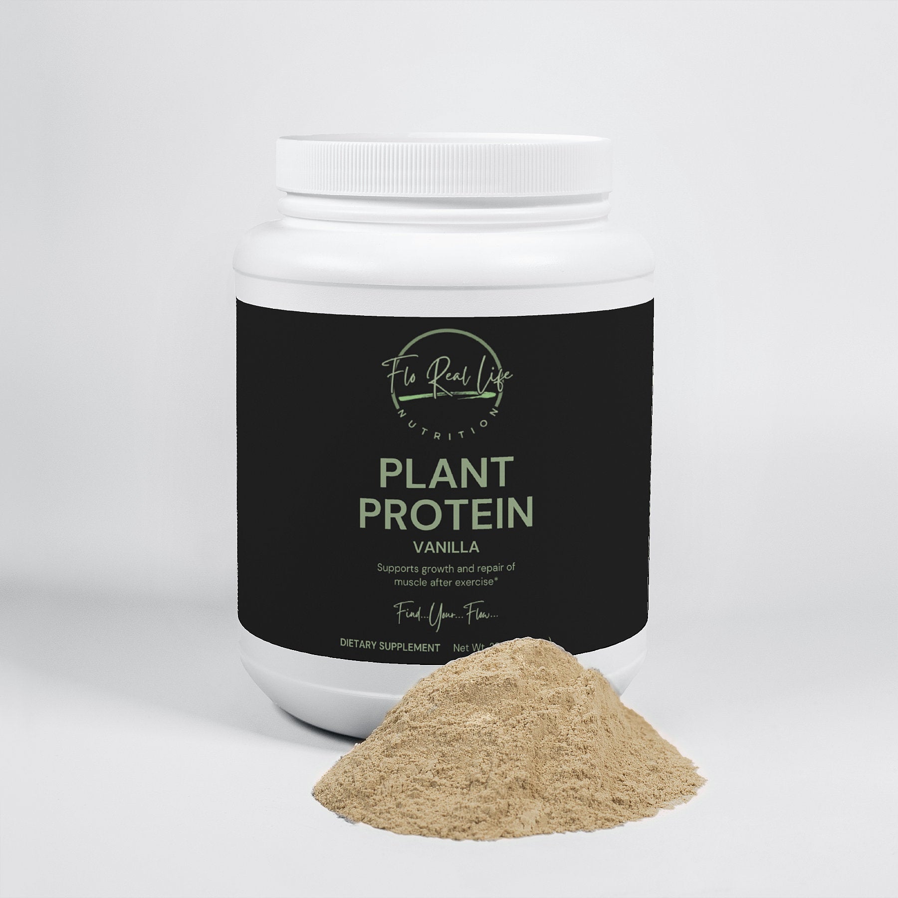 Plant Protein (Vanilla) - Flo Real Life Nutrition