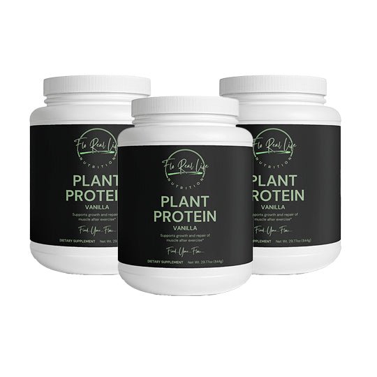 Plant Protein (Vanilla) - Flo Real Life Nutrition