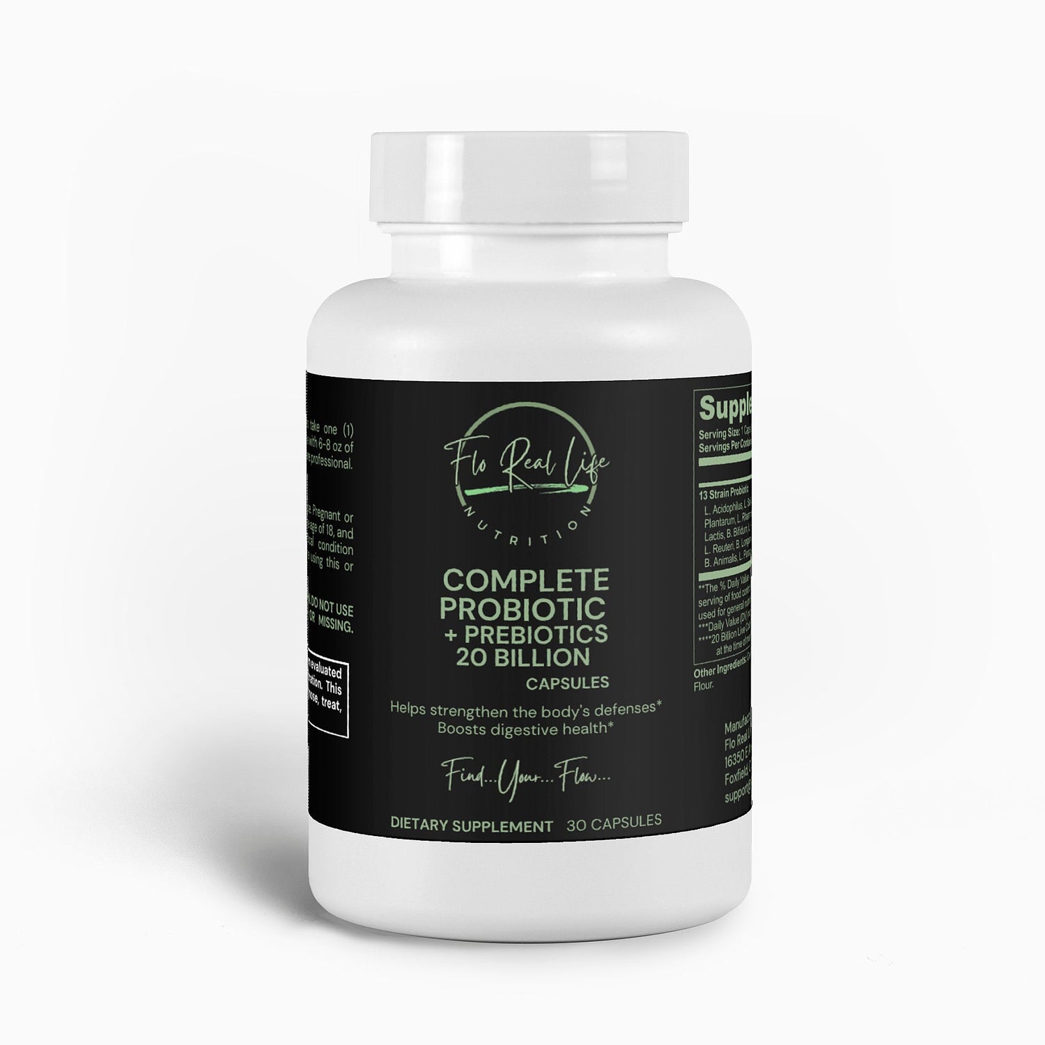 Probiotic 20 Billion - Flo Real Life Nutrition