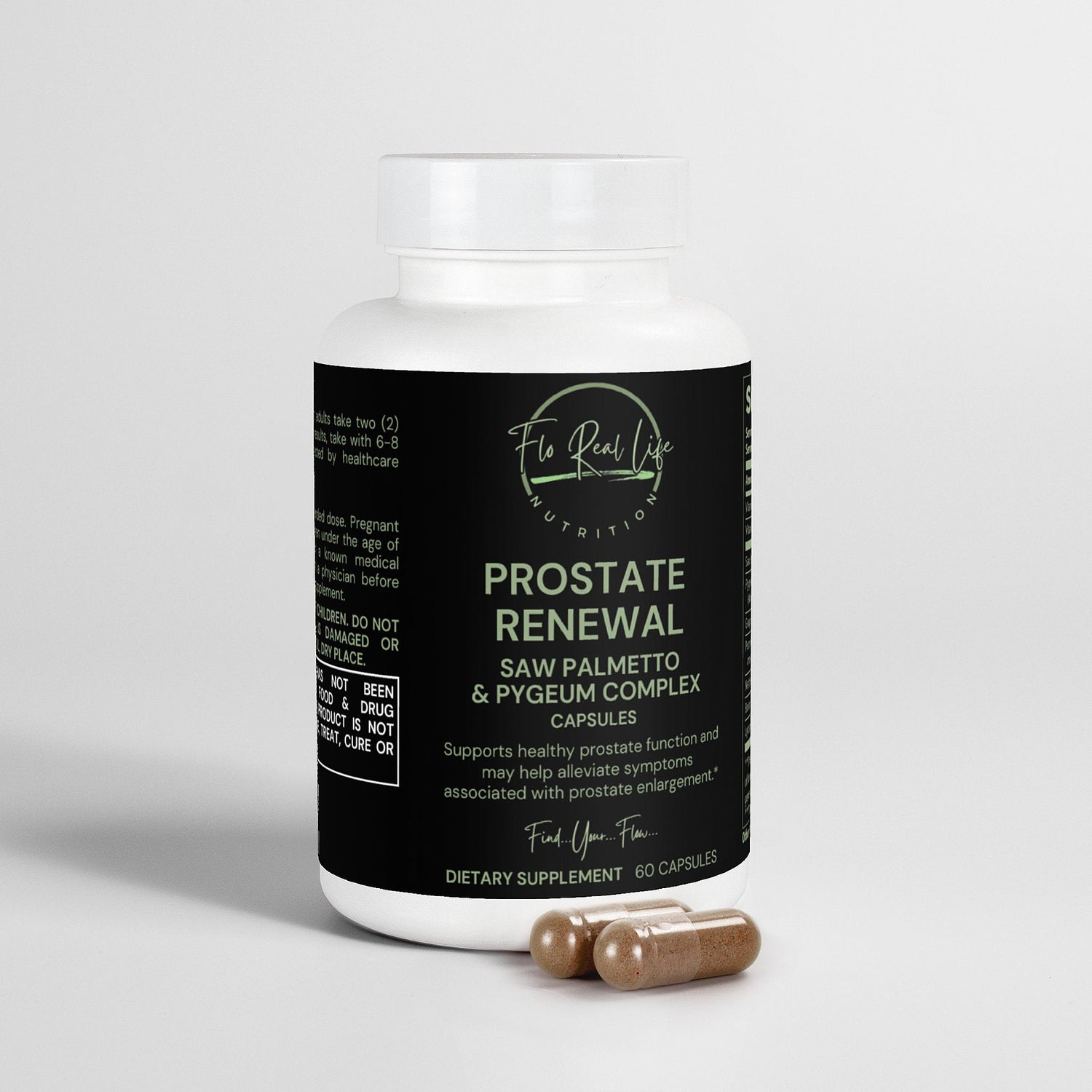 Prostate Renewal - Saw Palmetto & Pygeum Complex - Flo Real Life Nutrition