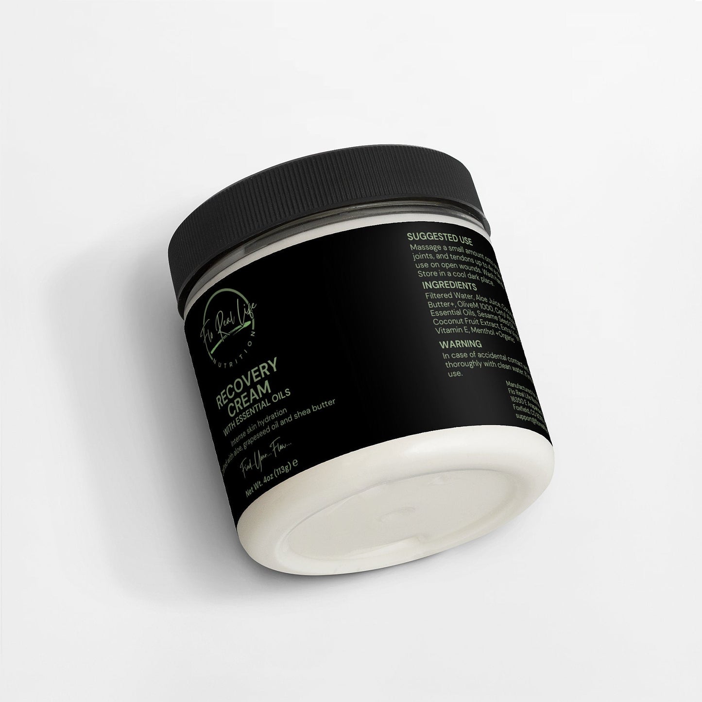 Recovery Cream - Flo Real Life Nutrition