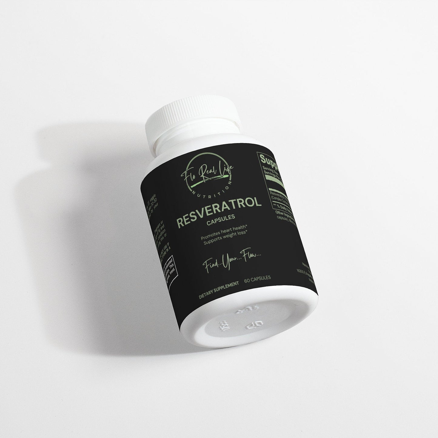 Resveratrol 50% 600mg - Flo Real Life Nutrition