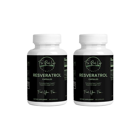 Resveratrol 50% 600mg - Flo Real Life Nutrition