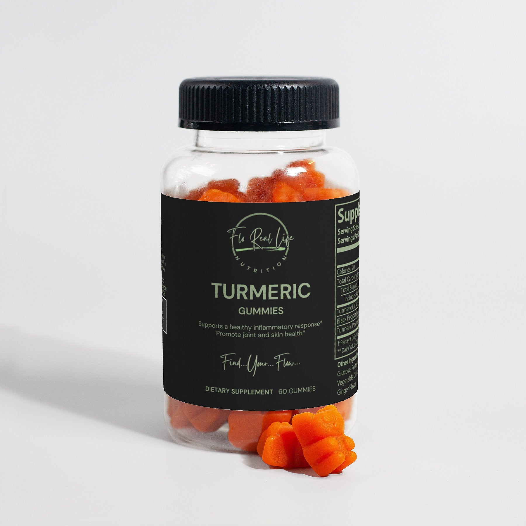 Turmeric Gummies - Flo Real Life Nutrition